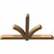 Ekena Millwork Redmond Smooth Timber Gable Bracket, Western Red Cedar, 60"W x 35"H x 3 1/2"D x 3 1/2"F, 14/12 Pitch GBW060X35X0404RED00SWR - alternate 5